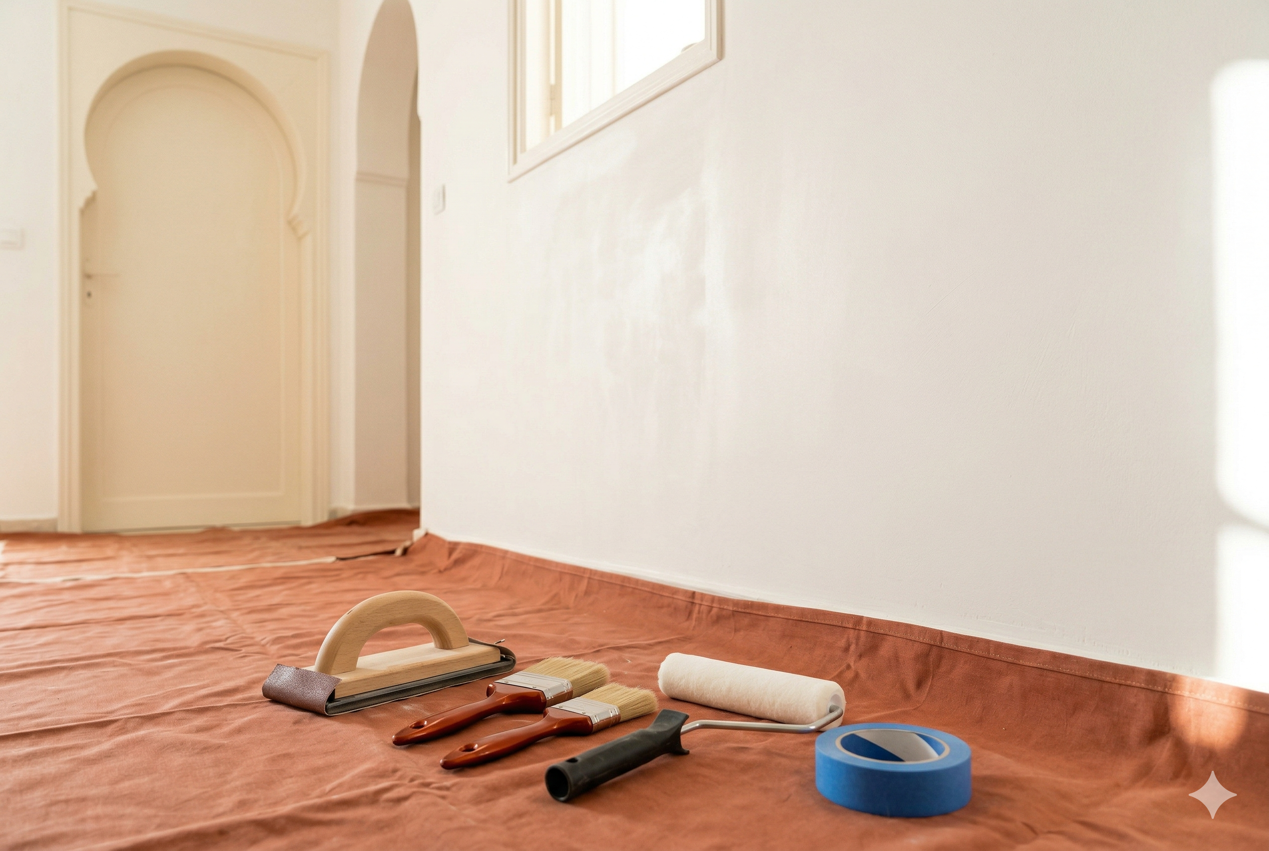 Préparation des surfaces peinture Lafrizi Painting Tunisie