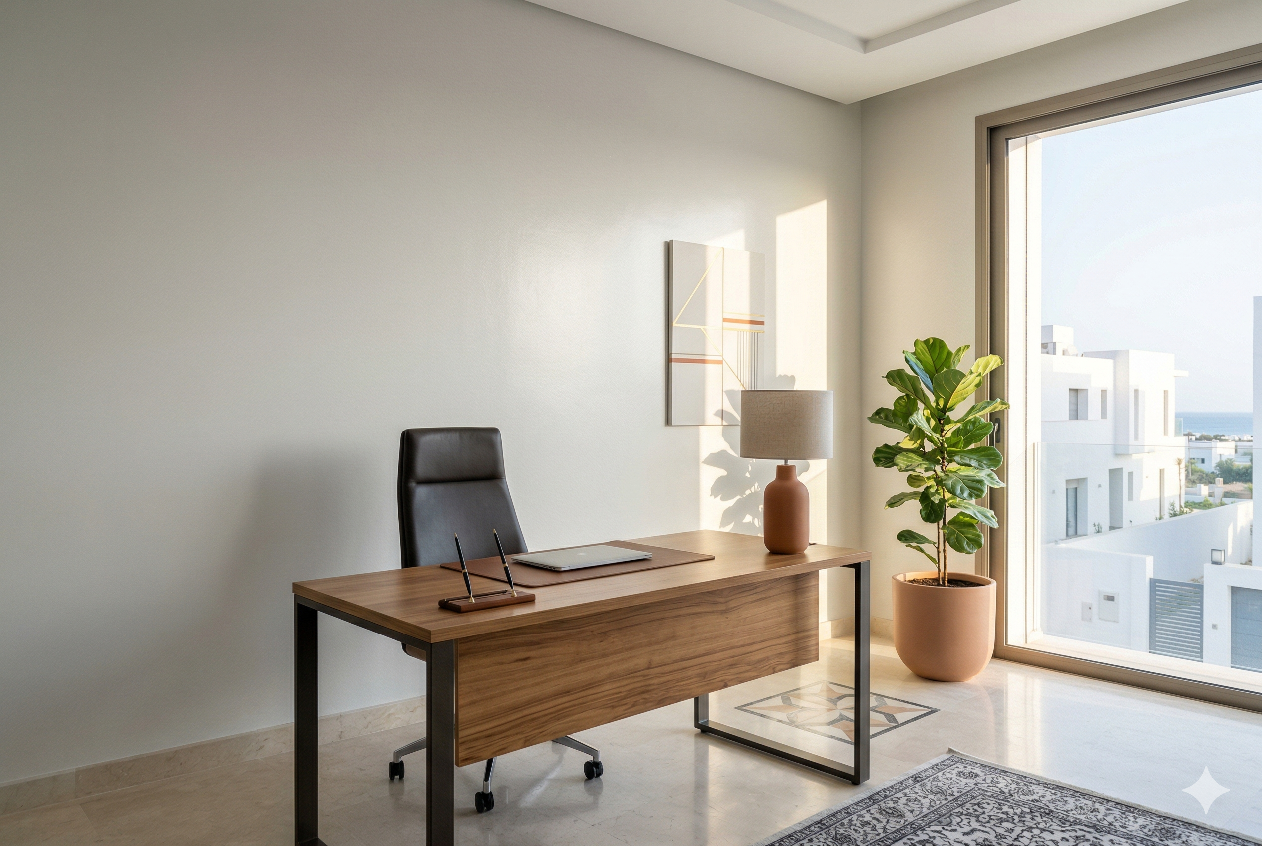 Bureau professionnel peint par Lafrizi Painting La Marsa